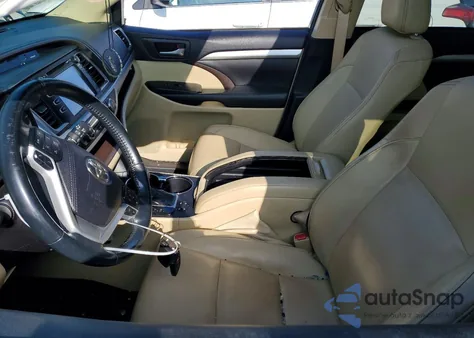 2018 Toyota Highlander Se from USA, damaged, VIN 5TDKZRFH5JS240675